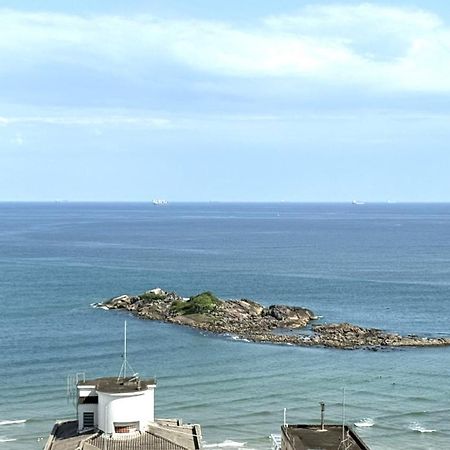 Flat A 1 Quadra Da Praia Das Pitangueiras - Ar Condicionado - 6 Pessoas Guarujá Eksteriør billede